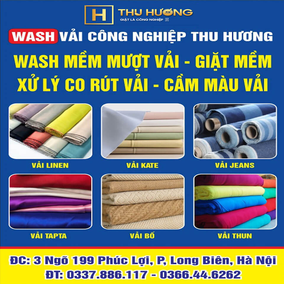 Dịch Vụ Giặt Vải Cây Chuyên Nghiệp Tại Hà Nội