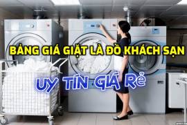 Bảng giá giặt là đồ khách sạn