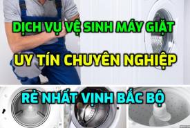 Dịch vụ vệ sinh máy giặt Hà Nội [ Chất Lượng – Uy Tín ]